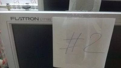 Лот: 6778505. Фото: 1. Монитор LG Flatron L1718S #2. ЖК-мониторы