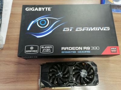 Лот: 19062738. Фото: 1. Видеокарта R9 390. Видеокарты