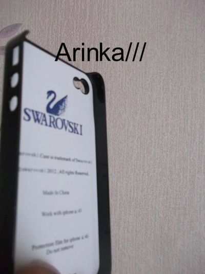 Лот: 4309637. Фото: 1. чехол iphone 4 4s 5 5s swarovski... Чехлы, бамперы