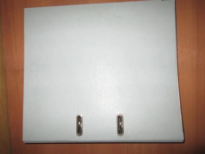 Лот: 4900777. Фото: 1. Папка скоросшиватель серая. Папки, портфели