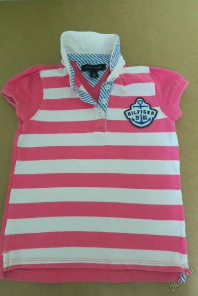 Лот: 5730237. Фото: 1. Tommy Hilfiger поло для девочки... Футболки, поло, топы, лонгсливы