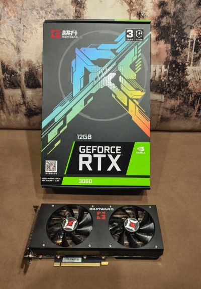 Лот: 21003161. Фото: 1. Видеокарта Geforce RTX 3060 12Gb. Видеокарты