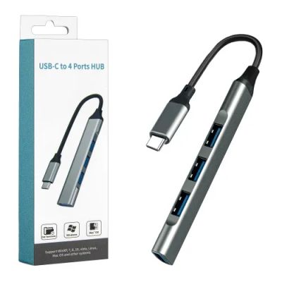 Лот: 24568501. Фото: 1. HUB Type-C Port на 4 USB OT- 9701... USB хабы
