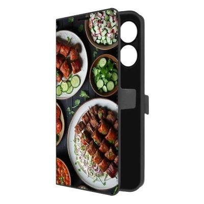 Лот: 25541842. Фото: 1. Чехол Krutoff Eco Book "Застолье... Чехлы, бамперы