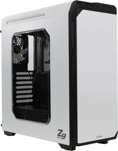 Лот: 11294329. Фото: 1. Корпус Zalman (Z9 Neo Plus White... Корпуса, блоки питания