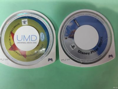 Лот: 18167036. Фото: 1. Два дика Sony PSP . Не запустились... Игры для консолей