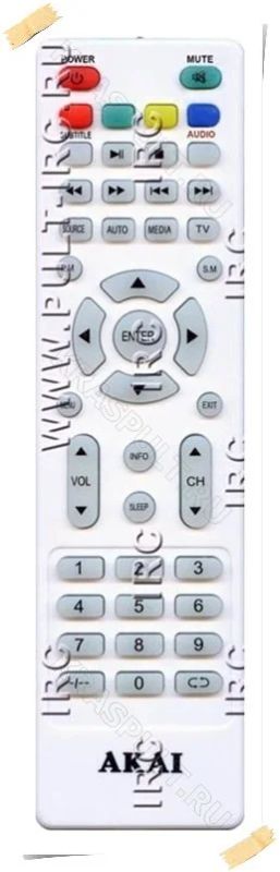 Лот: 15907764. Фото: 1. Пульт AKAI LEA-17L70W, LEA-19L70W. Пульты ДУ
