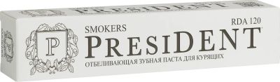 Лот: 23709485. Фото: 1. ПрезиДент Профи паста зубная Смокерс... Лекарства
