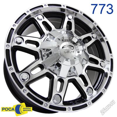 Лот: 5961807. Фото: 1. Диски новые Sakura Wheels 5610... Диски