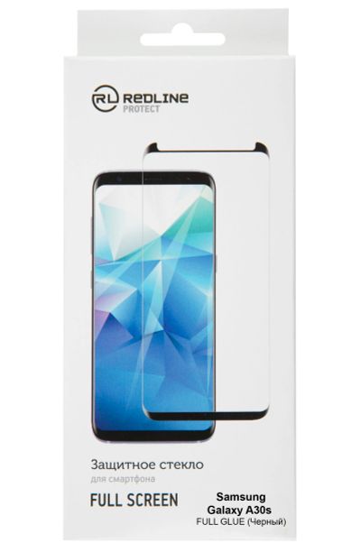 Лот: 16171283. Фото: 1. Защитное стекло Samsung A30s Red... Защитные стёкла, защитные плёнки