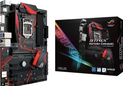 Лот: 11399641. Фото: 1. MB Asus Strix B250H Gaming Б/У... Материнские платы