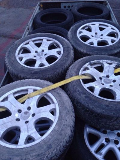 Лот: 4592502. Фото: 1. Колеса с volkswagen touareg. Шины на дисках