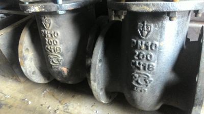 Лот: 8380779. Фото: 1. Задвижки чугунные 30ч6бр Ду250... Запорная и предохранительная арматура