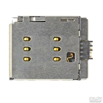 Лот: 13409508. Фото: 1. Коннектор SIM iPhone X. Другое (запчасти, оборудование)