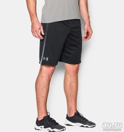 Лот: 12641838. Фото: 1. Шорты UNDER ARMOUR TECH MESH SHORT-BLK... Шорты