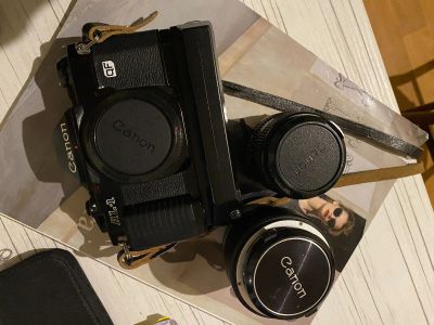 Лот: 16706994. Фото: 1. Canon al-1 + 50mm 1.4 + 28mm 2... Объективы