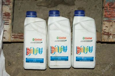 Лот: 2549644. Фото: 1. Castrol Antifreeze NF (концентрат... Масла, жидкости