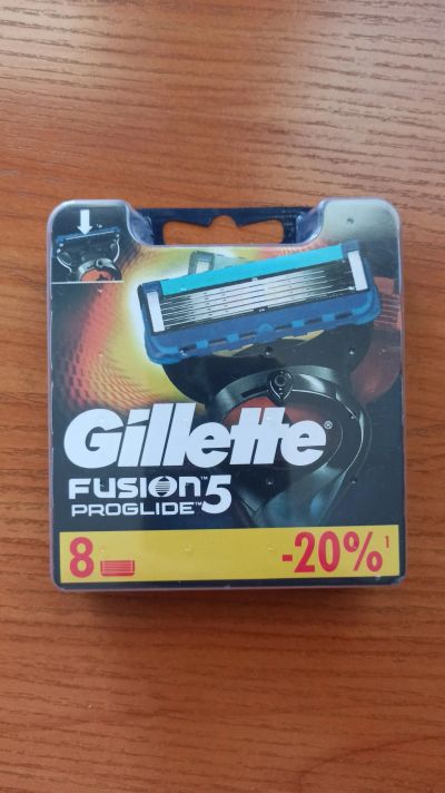 Лот: 19340856. Фото: 1. Gillette Fusion Proglide оригинал. Бритвенные станки и лезвия