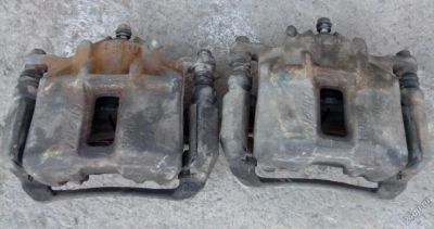 Лот: 5886115. Фото: 1. Суппорт тормозной в сборе с Honda... Тормозная система