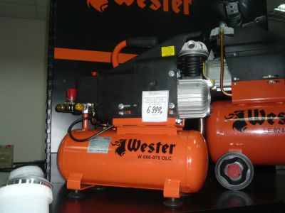 Лот: 8491743. Фото: 1. Компрессор Wester , новый 5 лет... Пневмоинструмент
