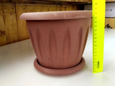 Лот: 16230682. Фото: 1. Горшок 4. Кашпо, горшки, вазоны для цветов