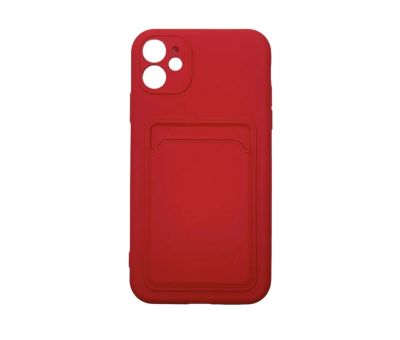 Лот: 22142924. Фото: 1. ЧЕХОЛ ДЛЯ iPhone 11 SILICONE+POCKET. Чехлы, бамперы