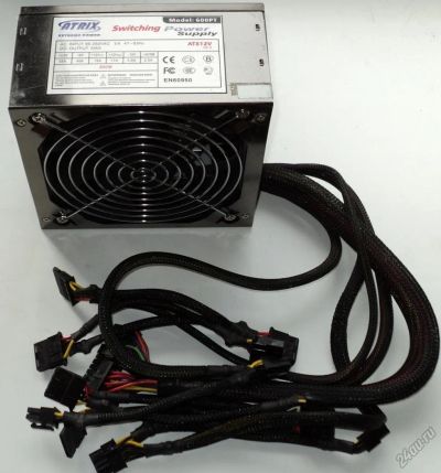 Лот: 5905360. Фото: 1. Atrix ExtremePower 600PT. Корпуса, блоки питания