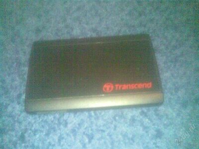 Лот: 1564343. Фото: 1. HDD Trancend 320gb. USB-флеш карты