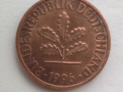 Лот: 15882038. Фото: 1. Монета Германии 1 пфинниг. Европа