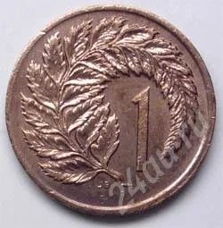 Лот: 197984. Фото: 1. Новая Зеландия. 1 цент 1974г. Австралия и Океания