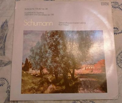 Лот: 5781819. Фото: 1. пластинка Robert Schumann - Gewandhausorchester... Аудиозаписи