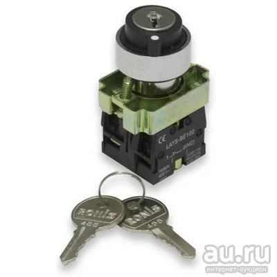 Лот: 13479798. Фото: 1. Переключатель LAY5-BG45 на 2 положения... Реле, тумблеры, переключатели