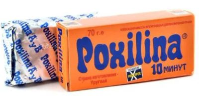 Лот: 12915431. Фото: 1. Сварка холодная &quot;Poxilina... Клеи, герметики, пена монтажная, клейкие ленты
