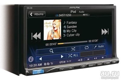 Лот: 13149963. Фото: 1. Alpine ICS-X8 2-din мультимедийная... Автомагнитолы