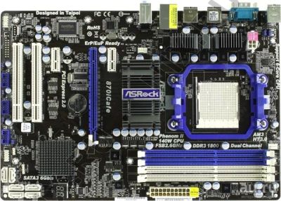 Лот: 10827292. Фото: 1. Игровая Материнская плата ASRocK... Материнские платы