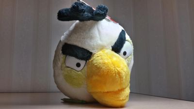 Лот: 3229362. Фото: 1. Мягкая игрушка ANGRY BIRDS (Выдает... Мягкие