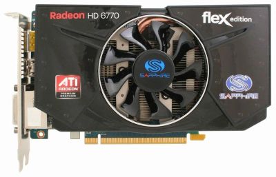 Лот: 11814210. Фото: 1. Sapphire AMD Radeon HD6770 Flex... Видеокарты