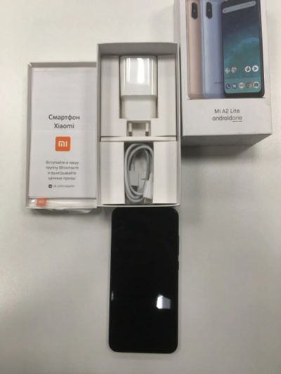 Лот: 13746576. Фото: 1. Xiaomi Mi A2 Lite 32Gb (3Gb) Black... Смартфоны