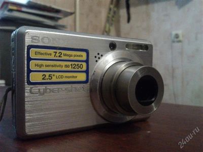 Лот: 2599383. Фото: 1. Sony Cyber-shot DSC-S750 (возможен... Цифровые компактные