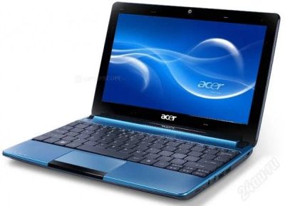 Лот: 1570699. Фото: 1. Синий нетбук Acer Aspire One D257-N57DQbb... Ноутбуки