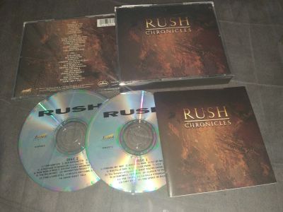 Лот: 14761965. Фото: 1. Rush - Chronicles (2 диска) 838... Аудиозаписи