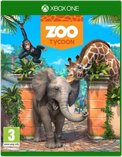Лот: 10795094. Фото: 1. Zoo tycoon, на русском, диск. Игры для консолей
