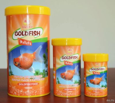 Лот: 17204692. Фото: 1. Корм для рыб AQUAV Goldfish Pellets... Корма