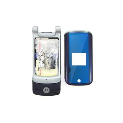 Лот: 12058022. Фото: 1. Корпус Motorola K1 Синий. Корпуса, клавиатуры, кнопки