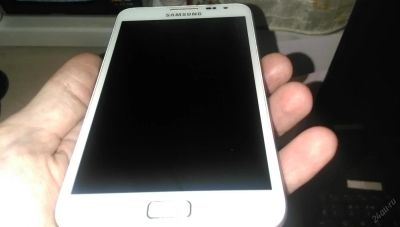 Лот: 5690109. Фото: 1. Samsung Galaxy Note White 16Gb... Смартфоны