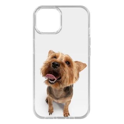 Лот: 25051195. Фото: 1. Чехол Krutoff Clear Case "Йоркширский... Чехлы, бамперы