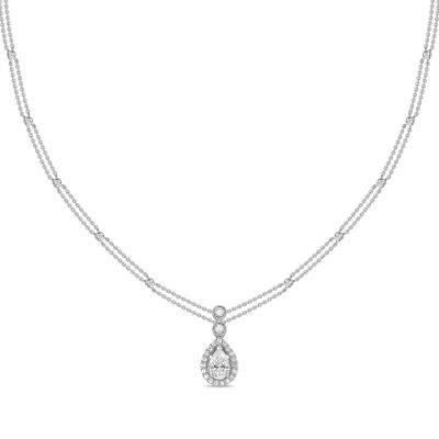 Лот: 24686562. Фото: 1. Колье с бриллиантами. Колье