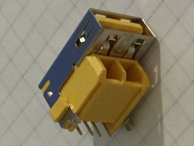 Лот: 12192427. Фото: 1. Разъем usb2 для ноутбука(acer... Разъёмы