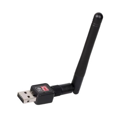 Лот: 19964288. Фото: 1. Wi-Fi адаптер 150 Мбит/с с антенной. WiFi, Bluetooth адаптеры