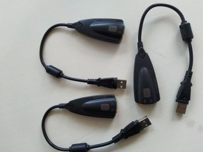 Лот: 16284169. Фото: 1. Звуковая карта USB новая. Звуковые карты